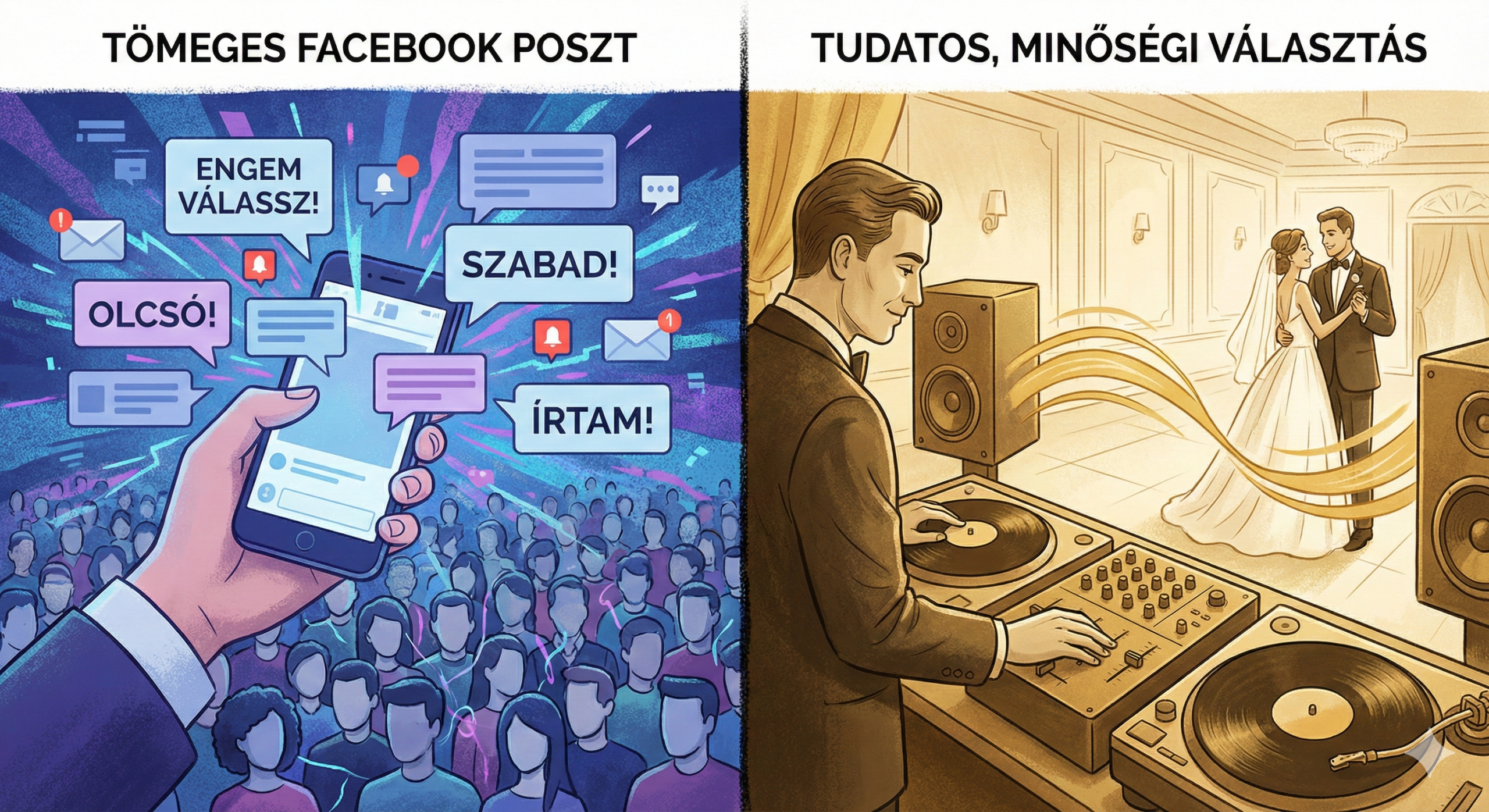 Gemini_Generated_Image_a1djn0a1djn0a1dj Egy prémium esküvői DJ munka közben – tudatos szolgáltató választás a tökéletes esküvőért.